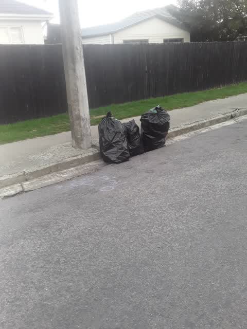 Rubbish/Recycling, a report photo