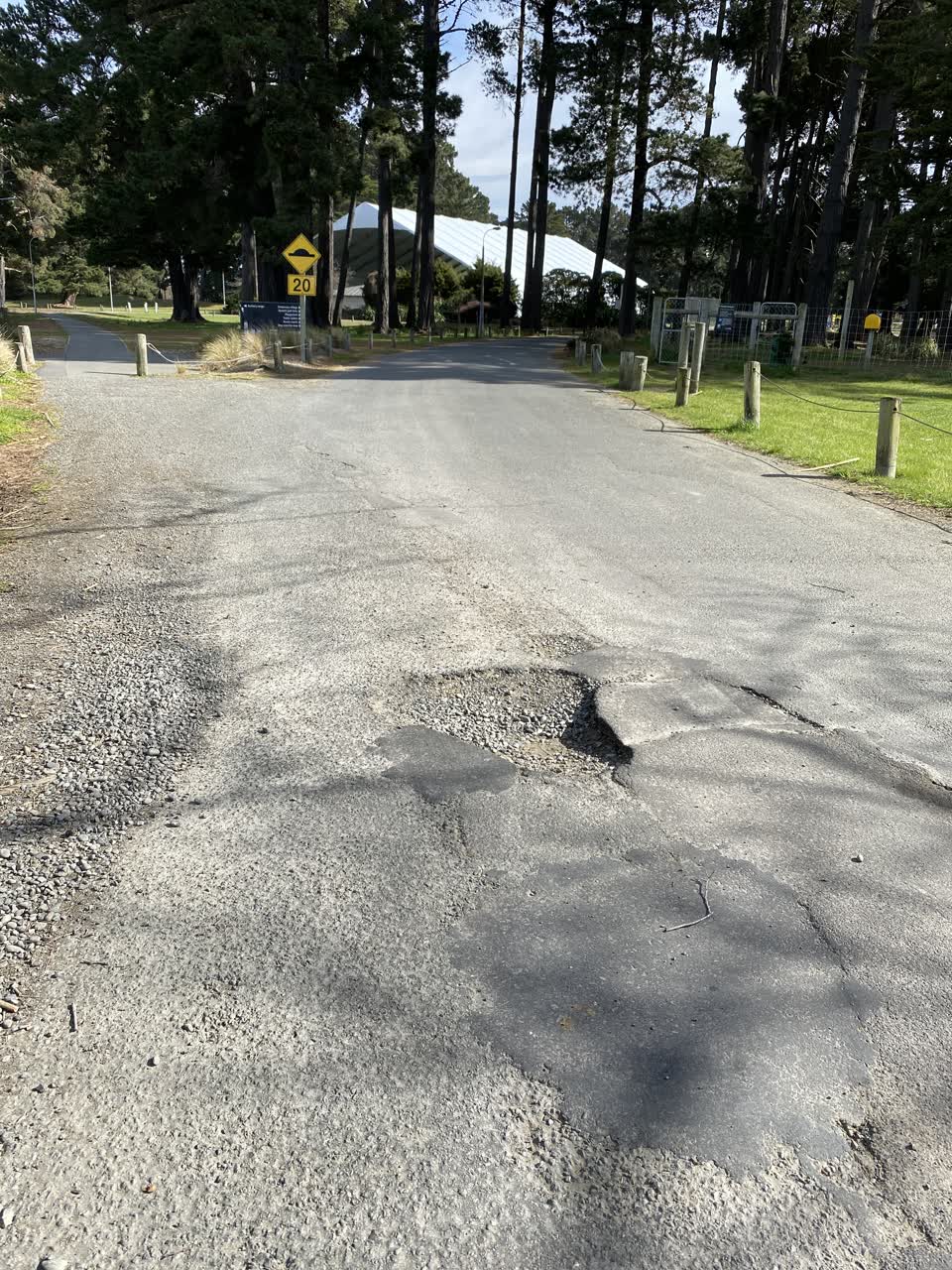 The photograph attached to this parks report