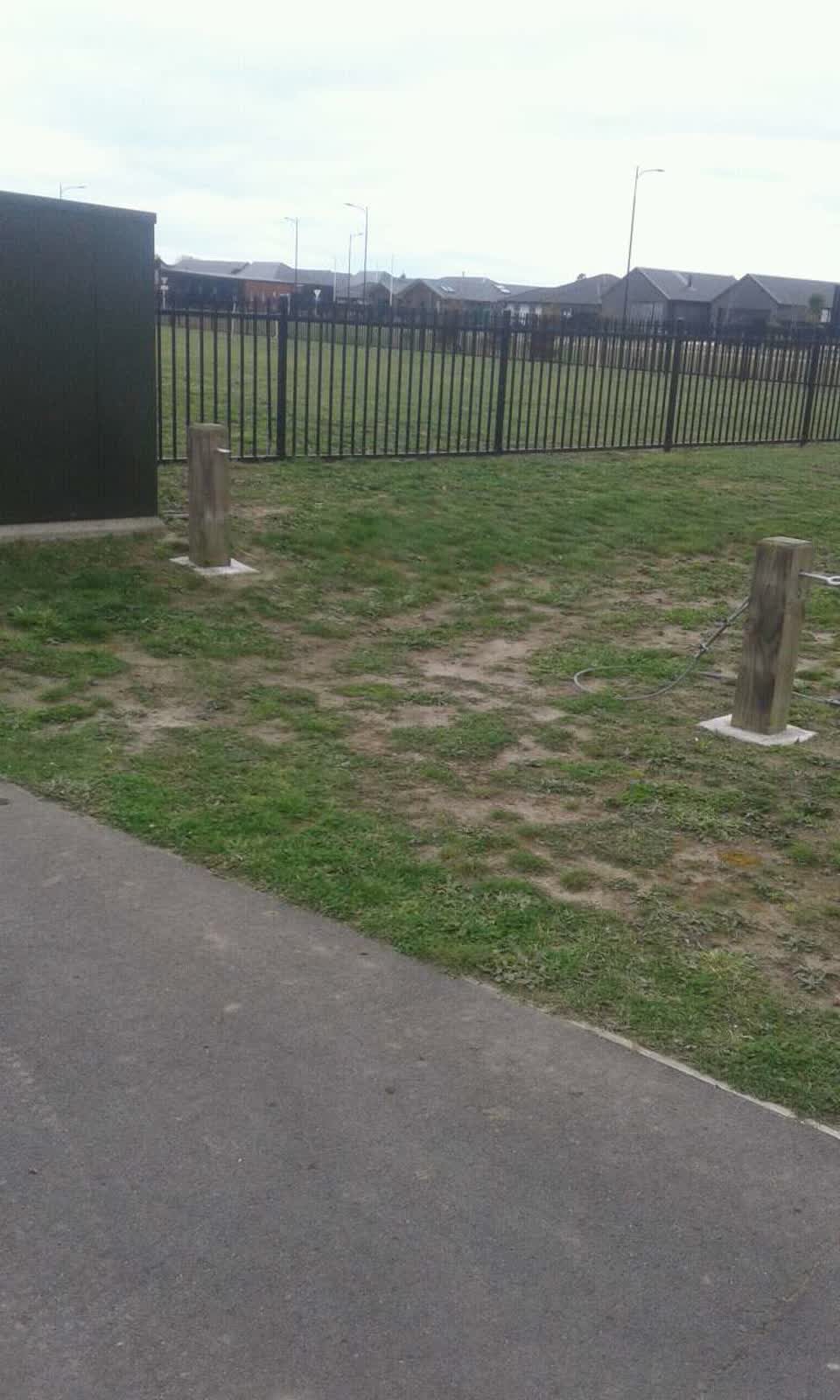 The photograph attached to this parks report