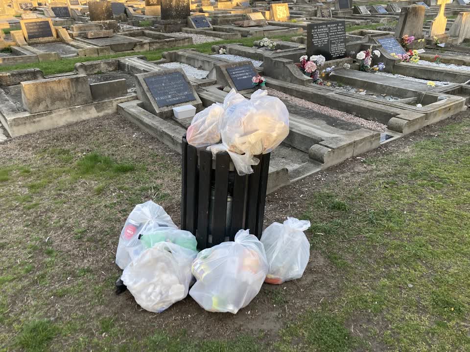 The photograph attached to this parks report