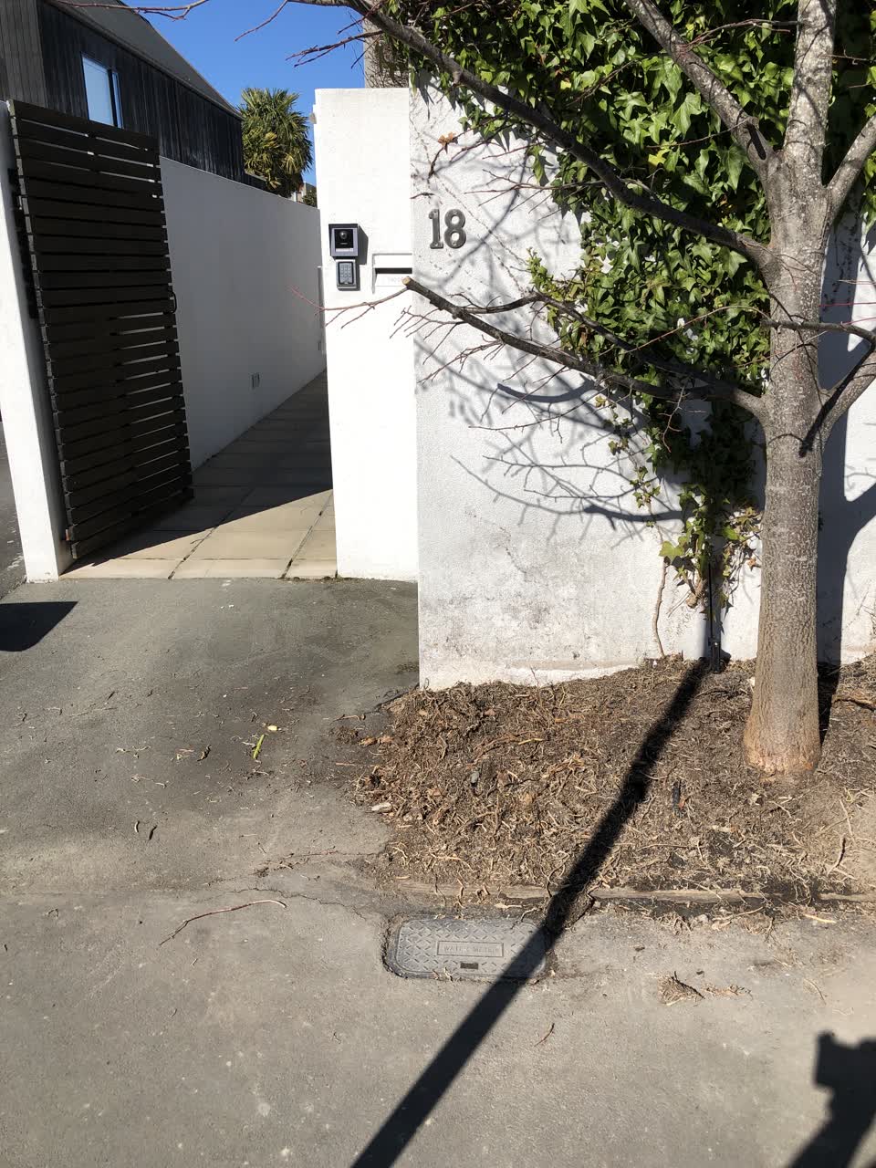 The photograph attached to this water supply report