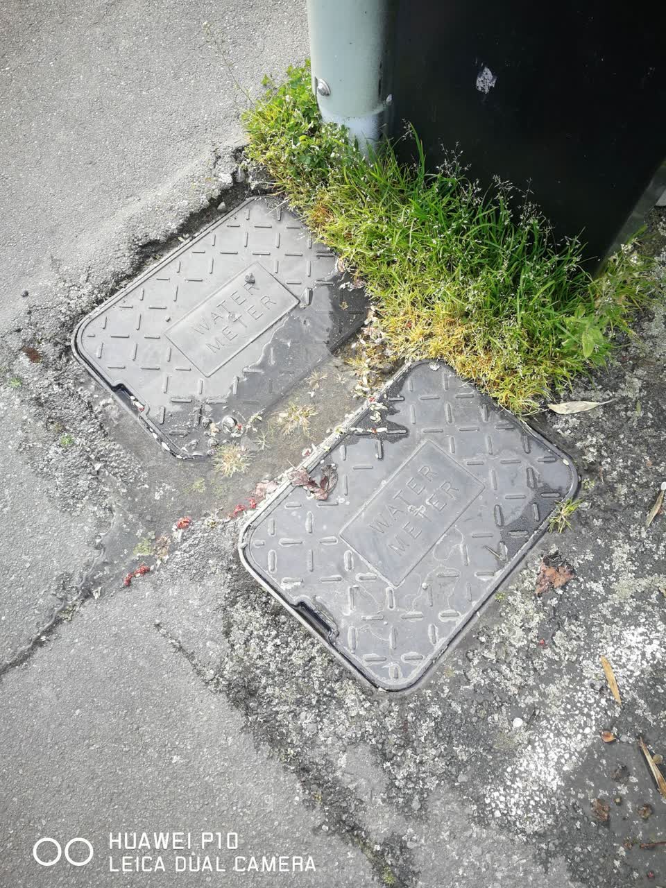 The photograph attached to this wastewater/stormwater report