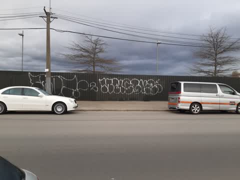Graffiti, a report photo