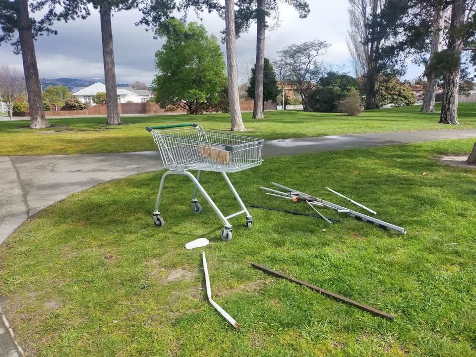 The photograph attached to this parks report