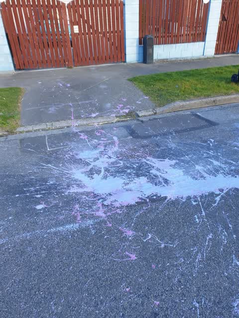 Graffiti, a report photo