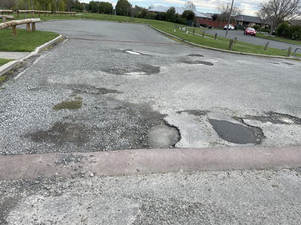 The photograph attached to this parks report