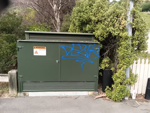 Graffiti, a report photo