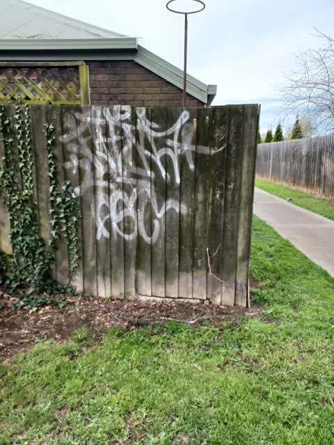 Graffiti, a report photo