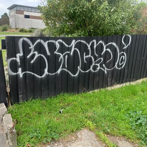 Graffiti, a report photo
