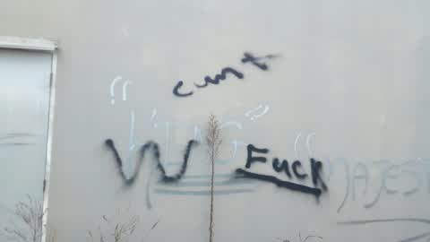 Graffiti, a report photo