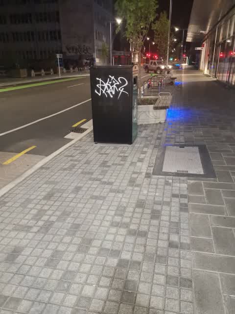 Graffiti, a report photo