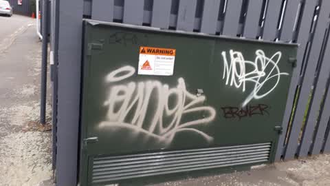 Graffiti, a report photo
