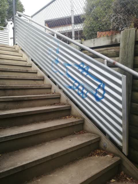 Graffiti, a report photo