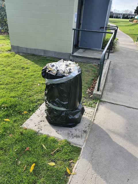 Rubbish/Recycling, a report photo