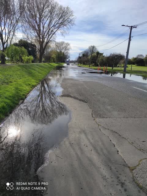 Flooding, a report photo