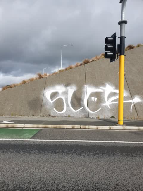 Graffiti, a report photo