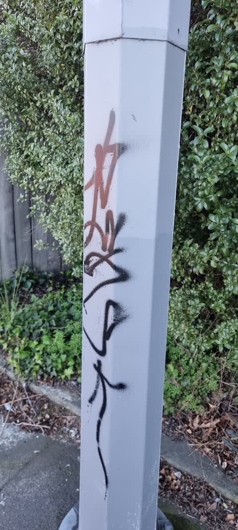Graffiti, a report photo
