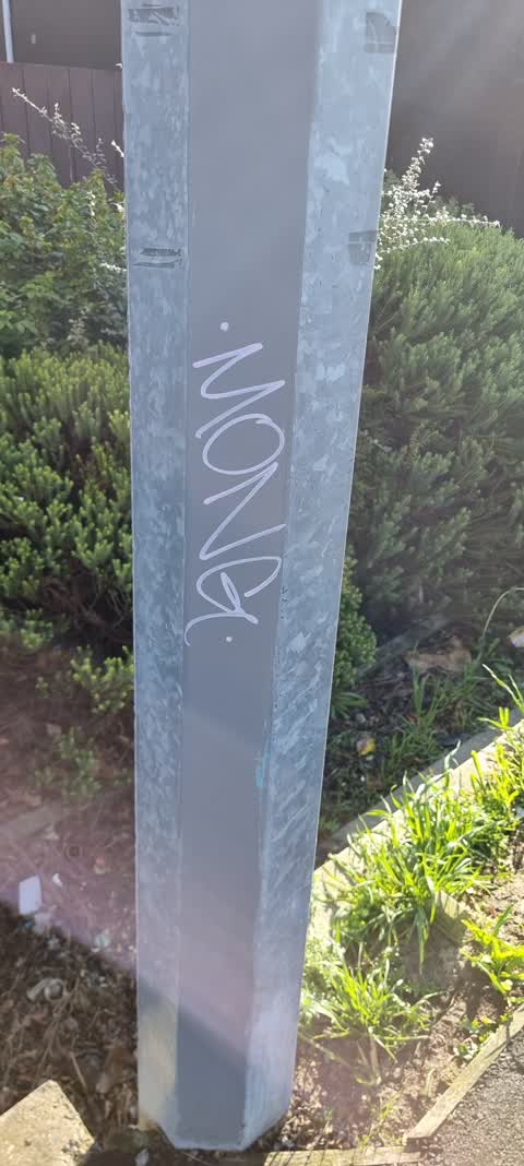 Graffiti, a report photo