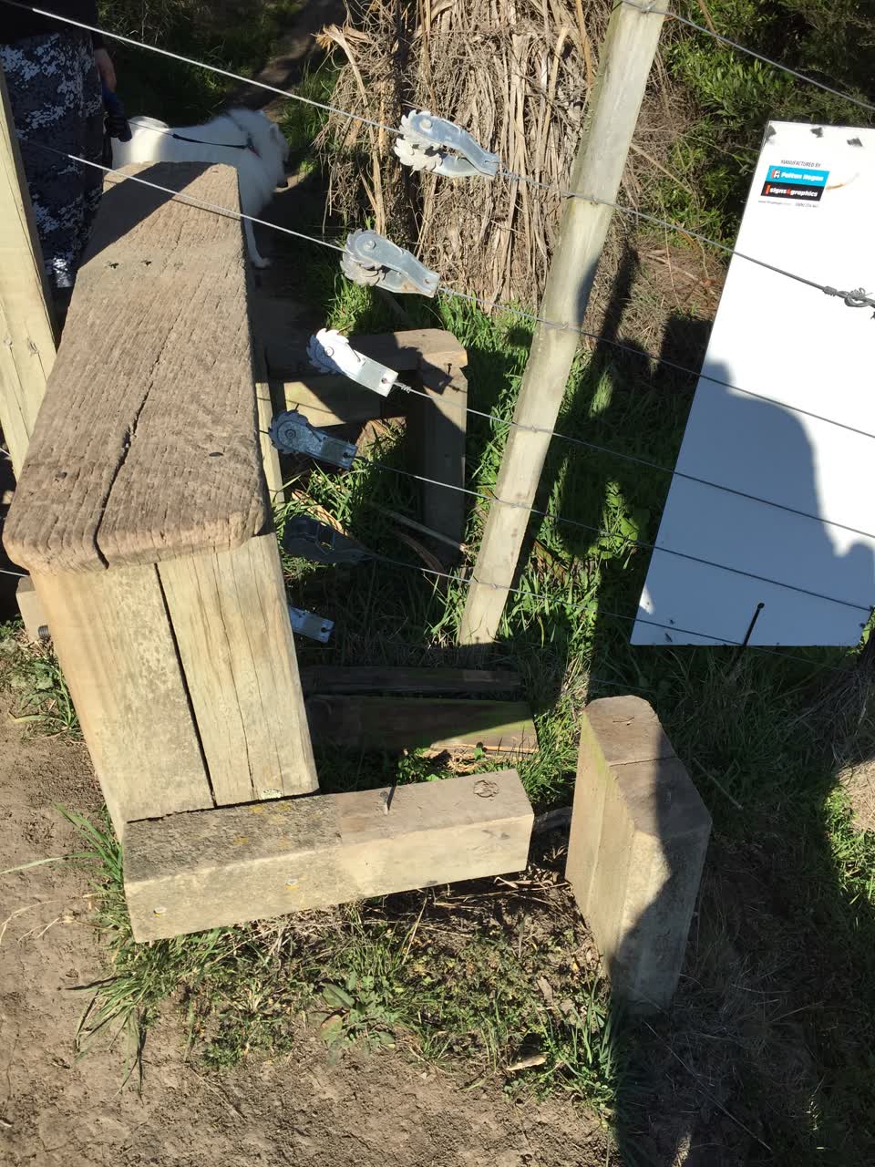 The photograph attached to this parks report