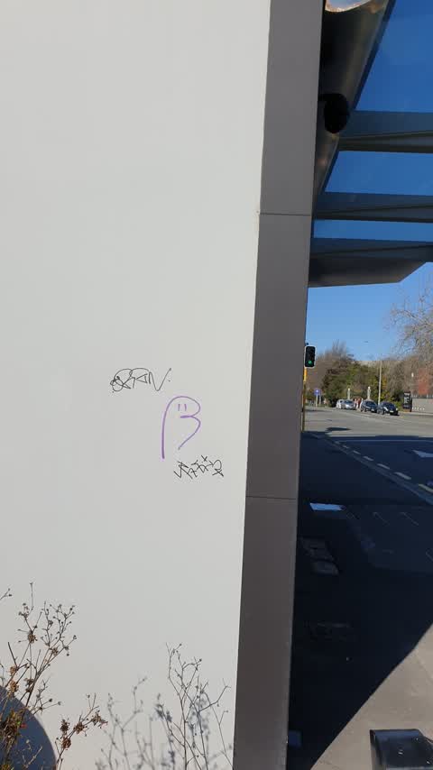Graffiti, a report photo