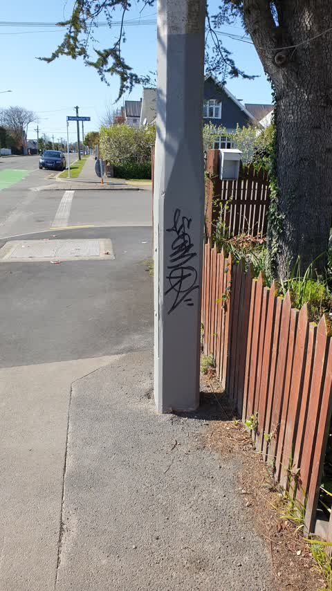 Graffiti, a report photo