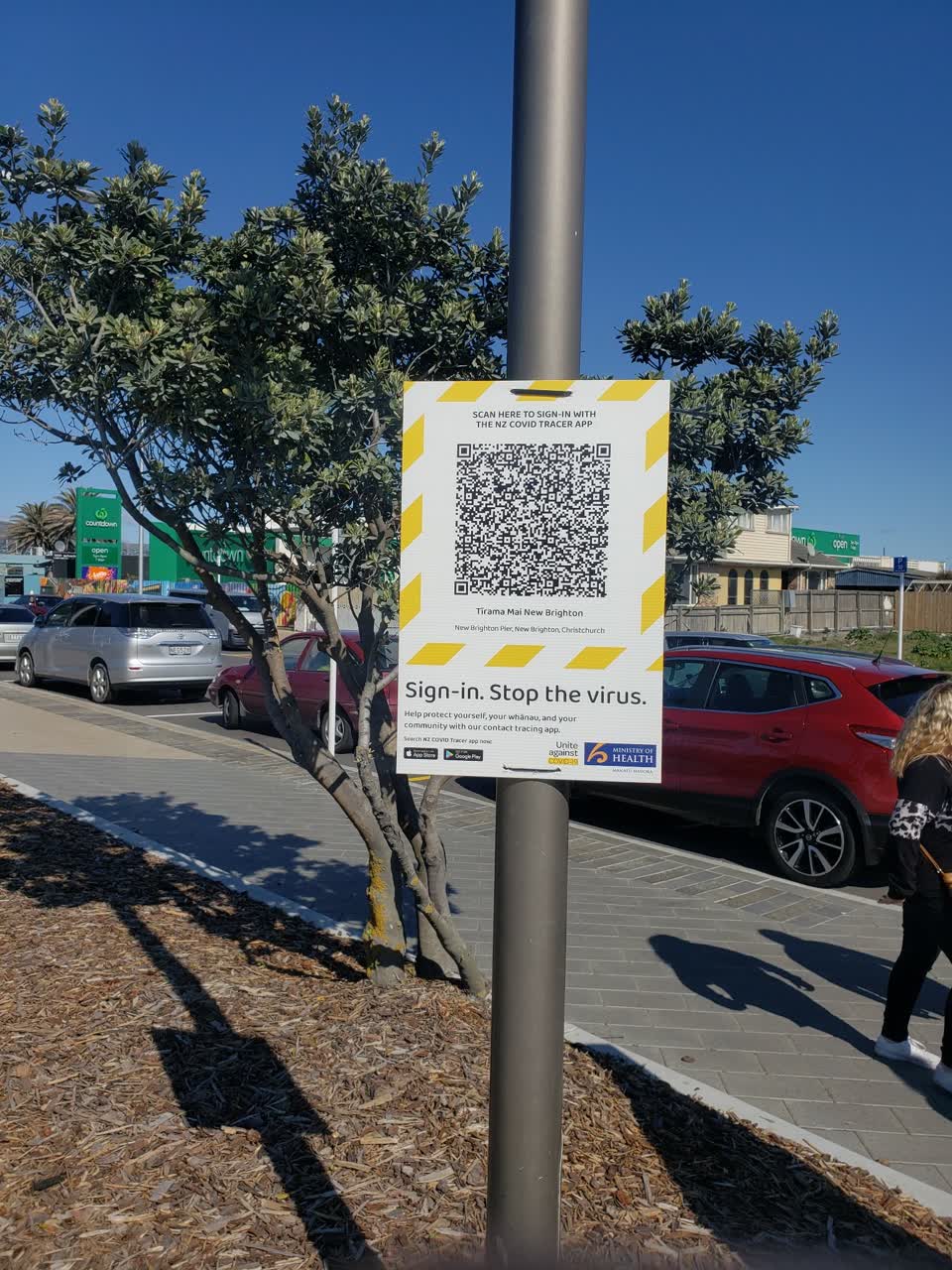 The photograph attached to this parks report