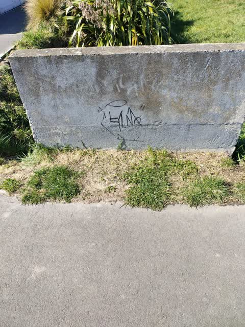 Graffiti, a report photo
