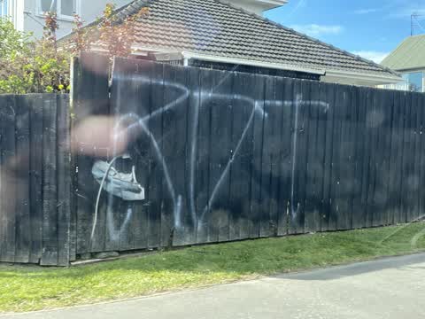 Graffiti, a report photo