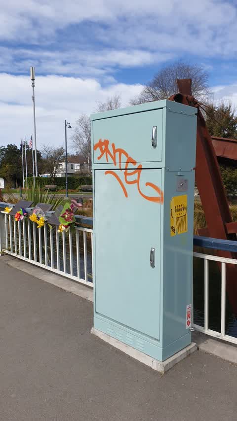 Graffiti, a report photo