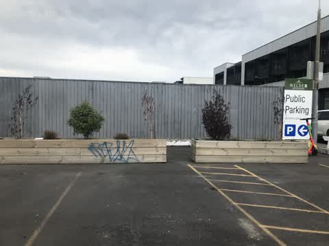 Graffiti, a report photo