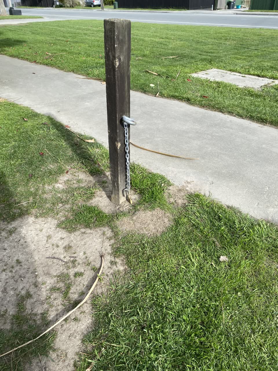 The photograph attached to this parks report