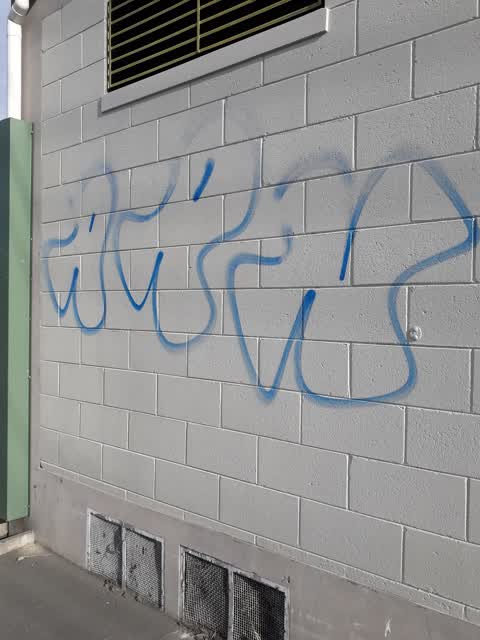Graffiti, a report photo