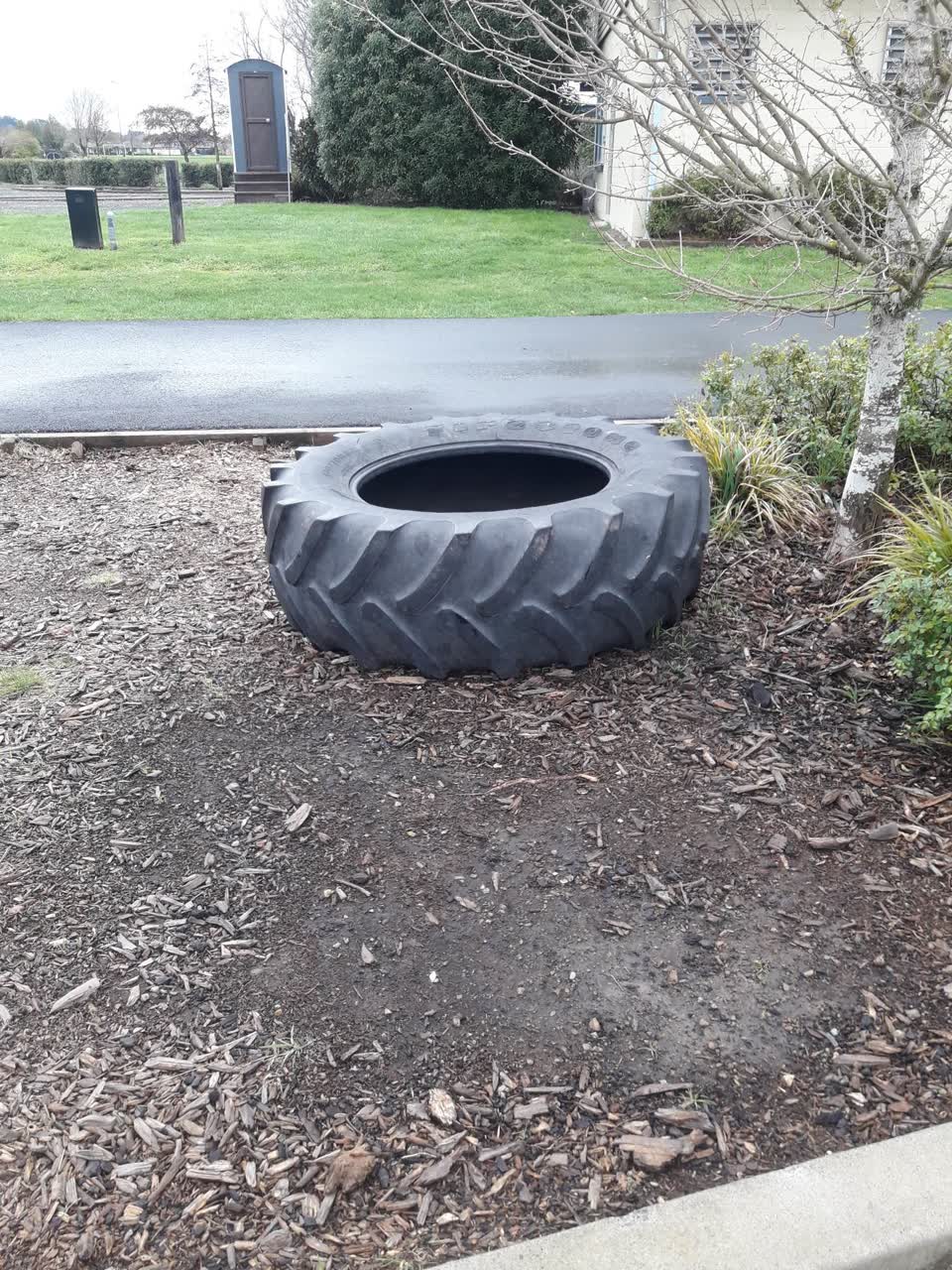 The photograph attached to this parks report