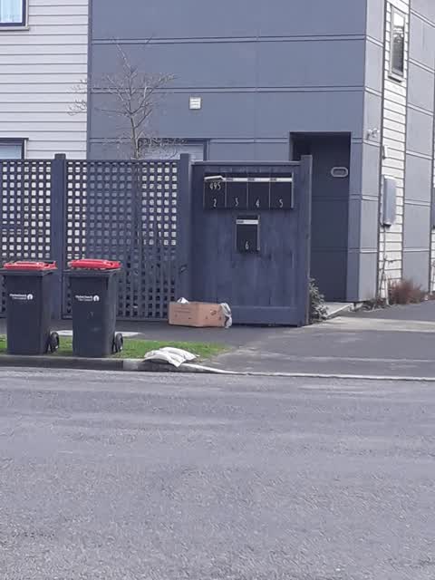 Rubbish/Recycling, a report photo