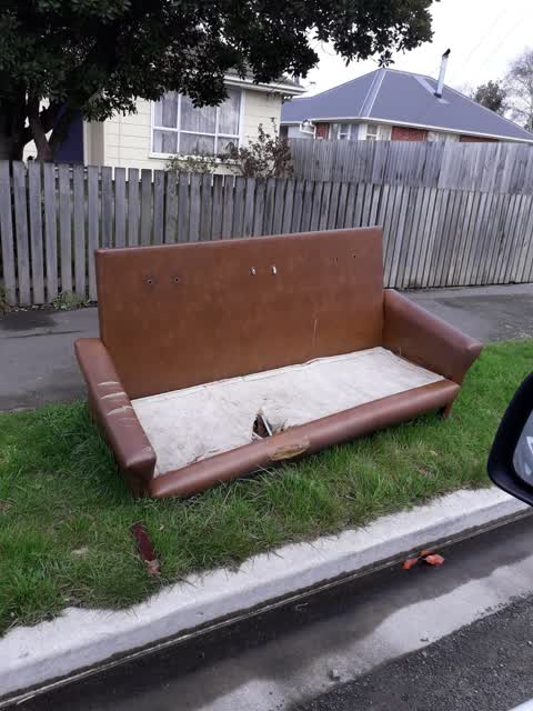 Rubbish/Recycling, a report photo