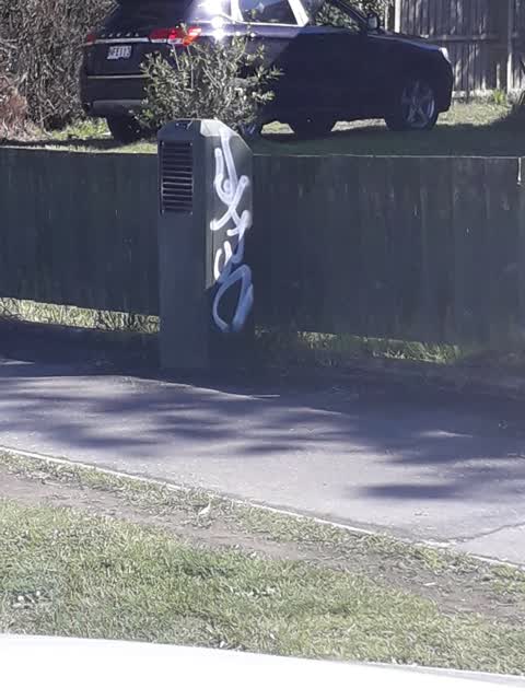 Graffiti, a report photo