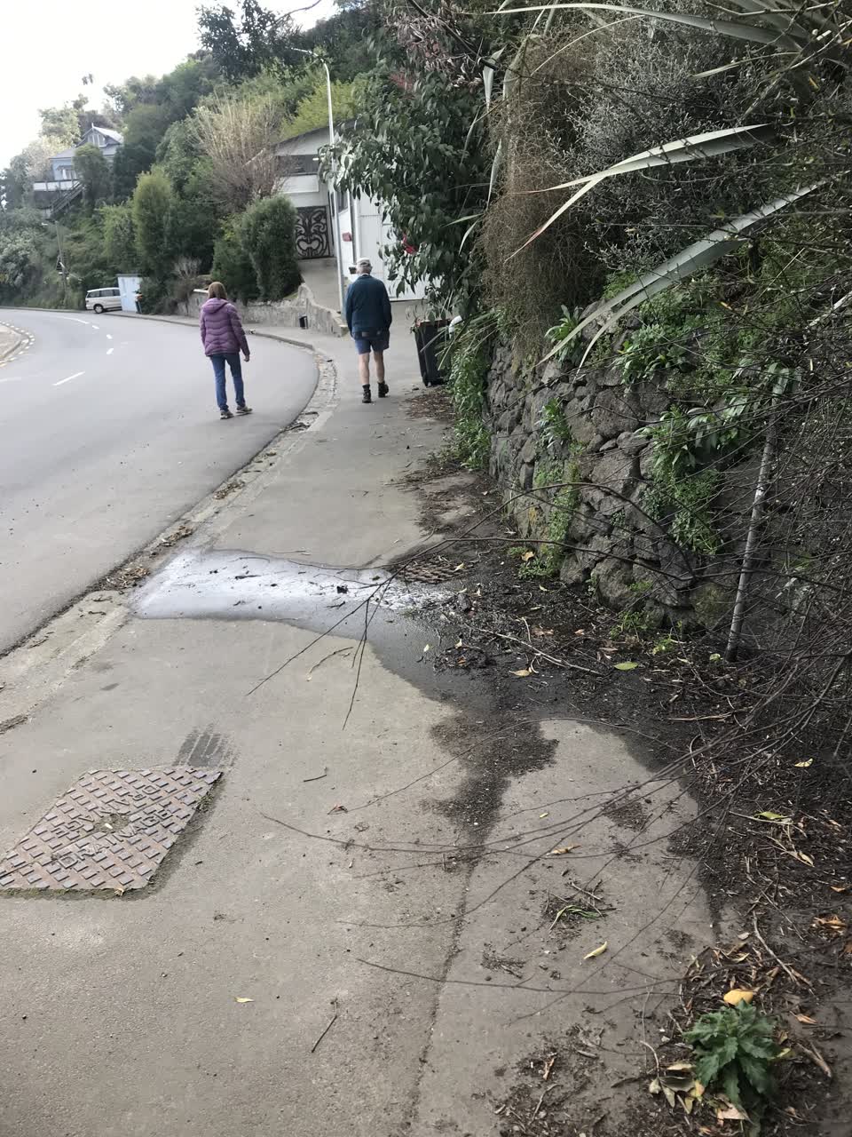 The photograph attached to this wastewater/stormwater report