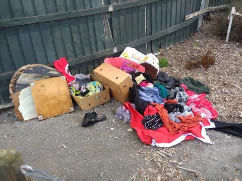 Rubbish/Recycling — a report photo