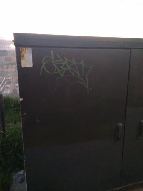 Graffiti, a report photo