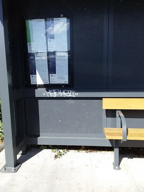 Graffiti, a report photo