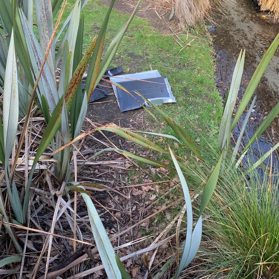The photograph attached to this parks report