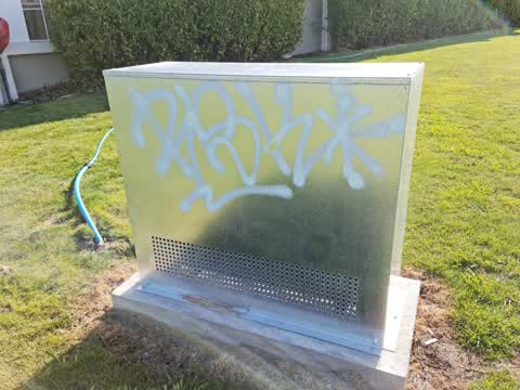 Graffiti, a report photo