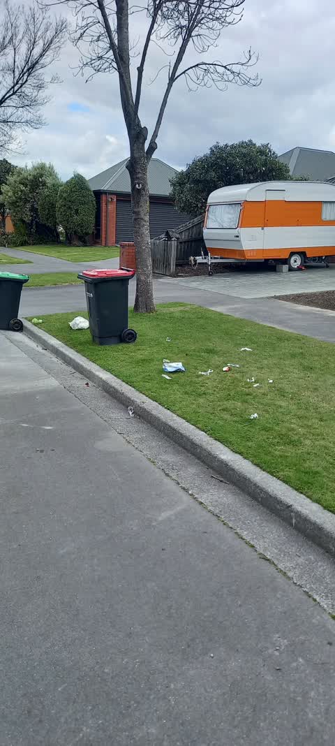 Rubbish/Recycling, a report photo