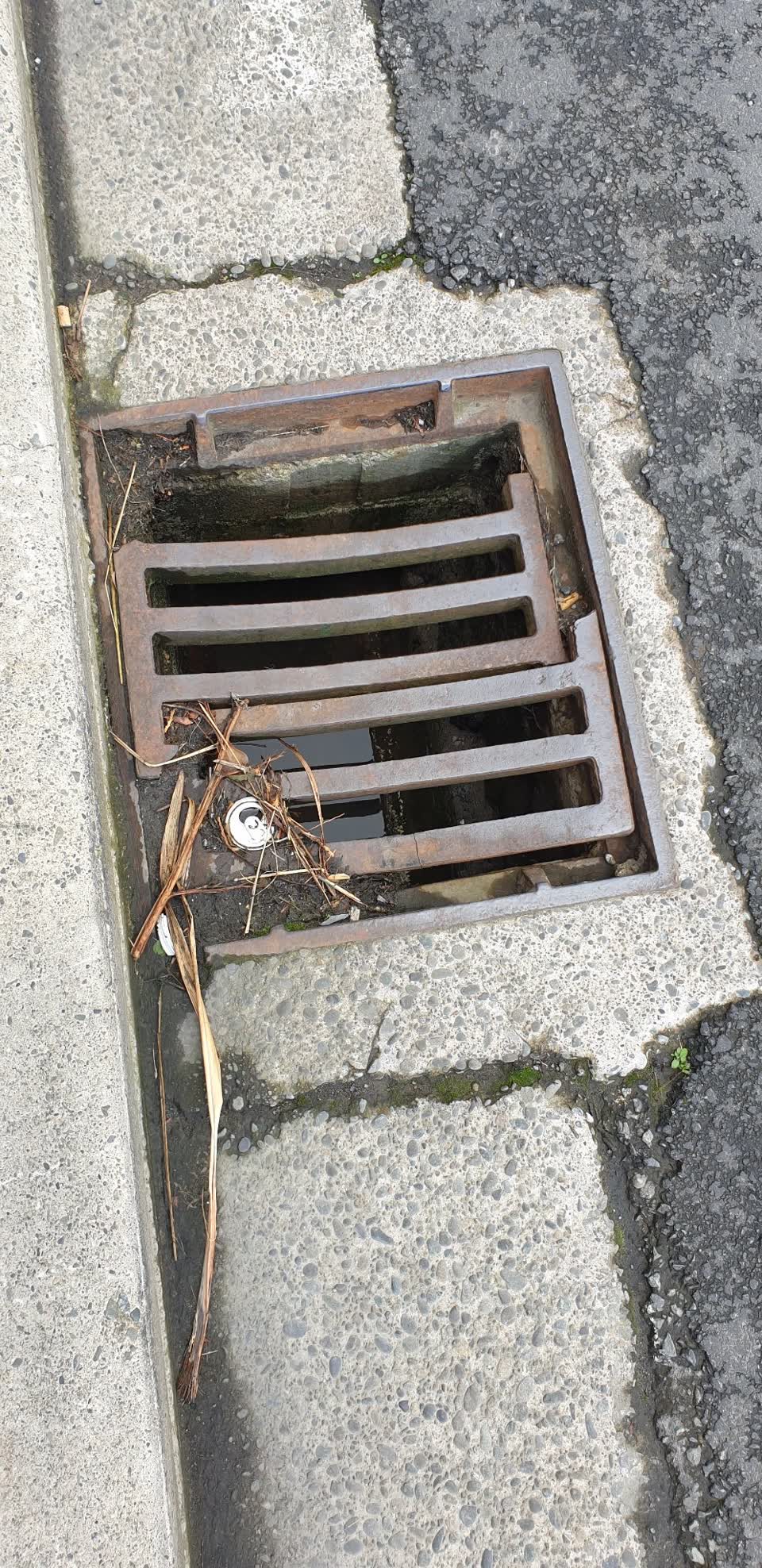 The photograph attached to this wastewater/stormwater report