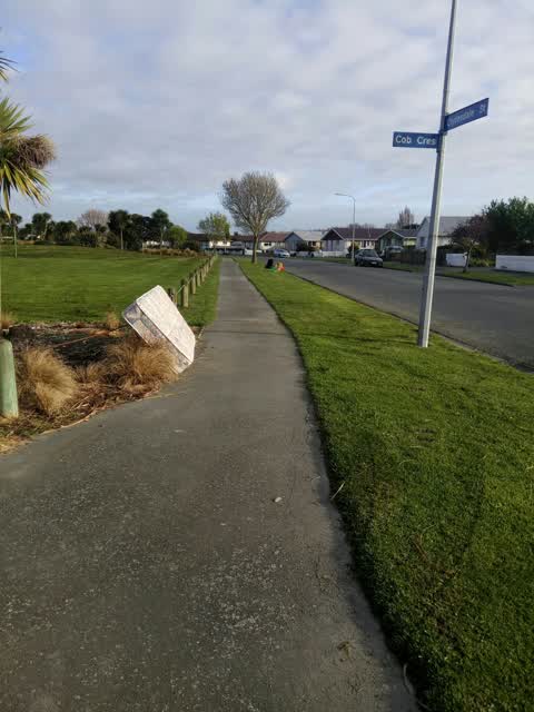 Rubbish/Recycling, a report photo