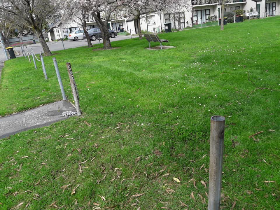 The photograph attached to this parks report
