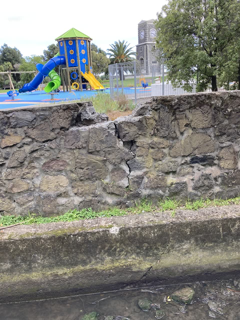 The photograph attached to this parks report