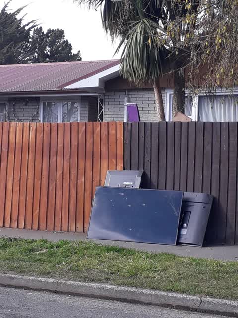 Rubbish/Recycling — a report photo