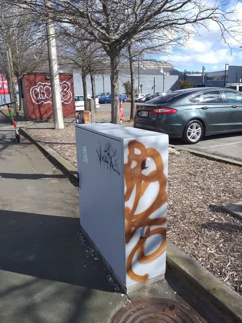 Graffiti, a report photo