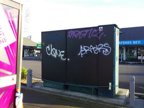 Graffiti, a report photo